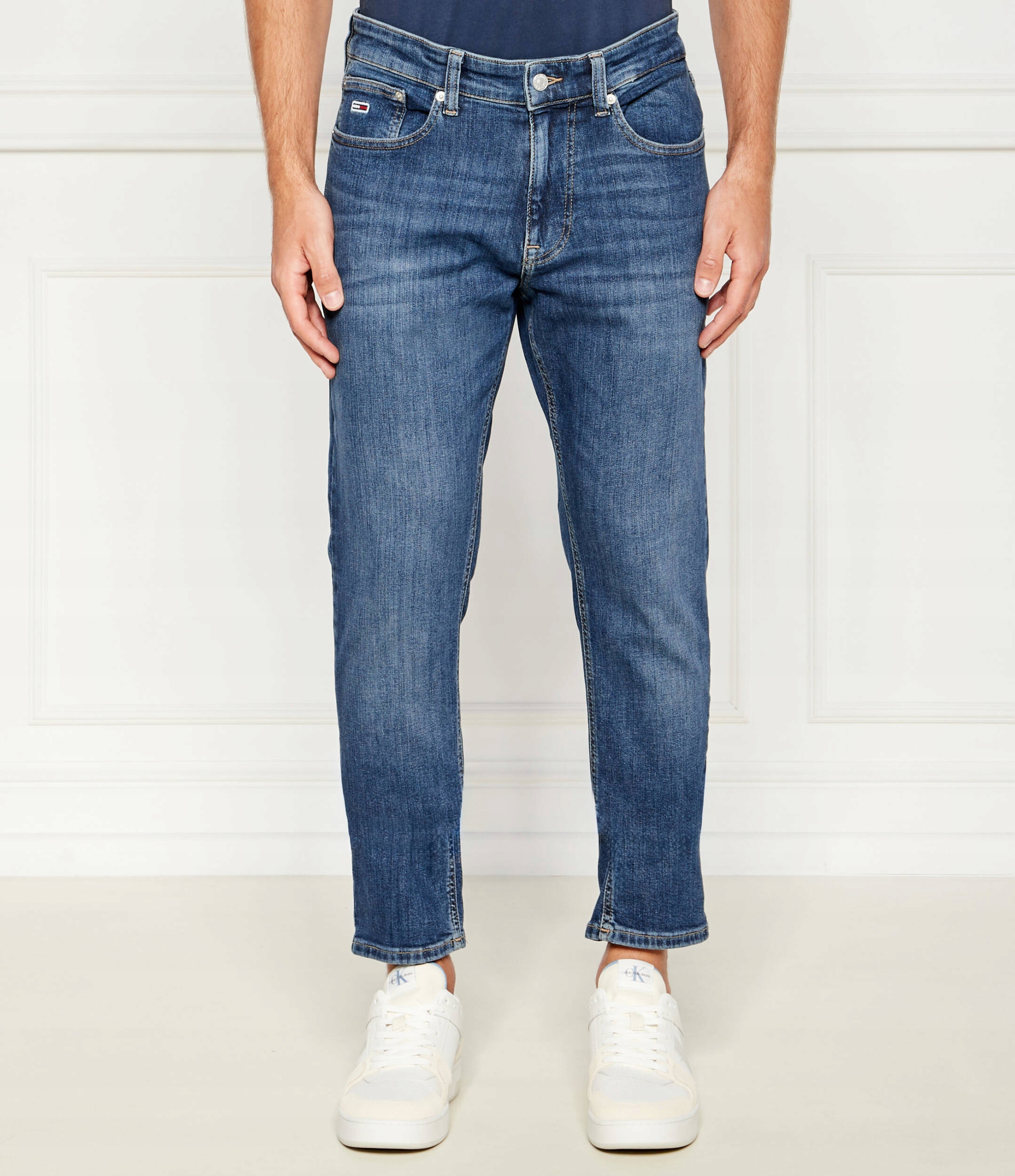 Tommy Jeans Modré Džíny S Oděrkami W29 L32 Xta