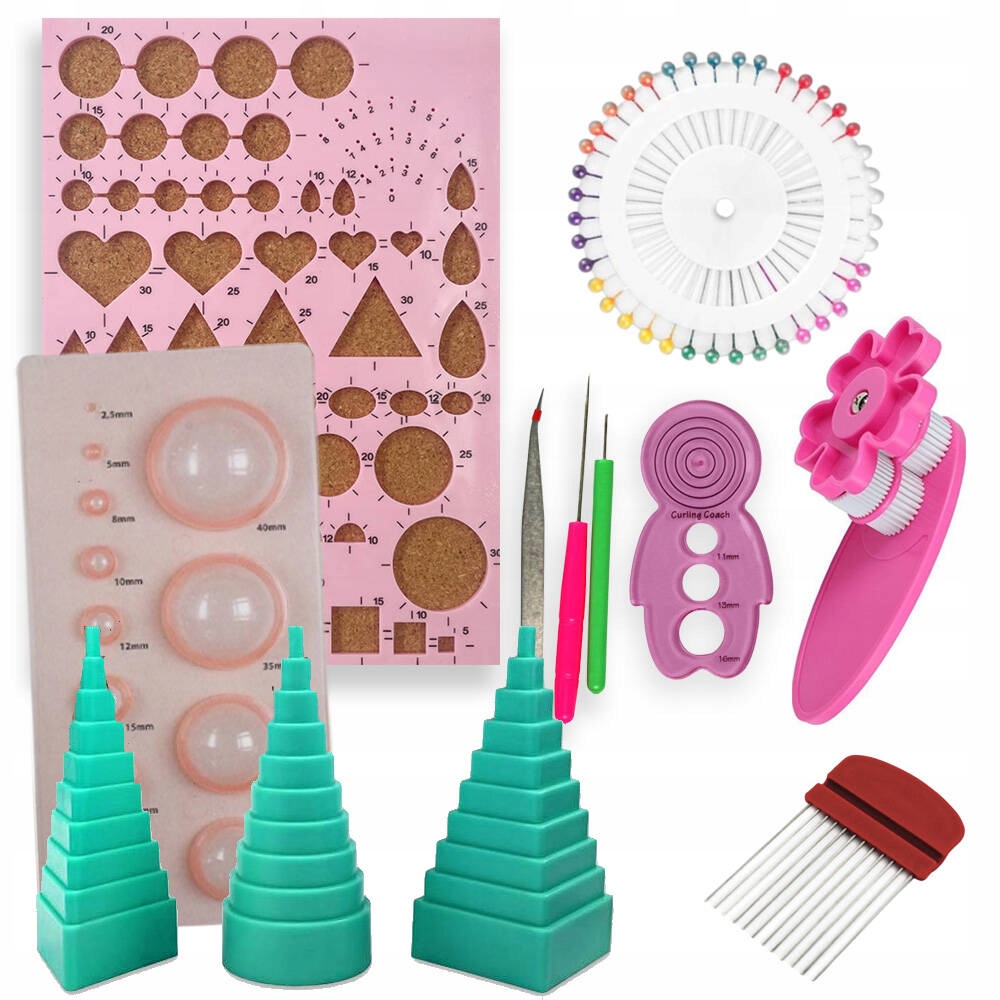 Startovací sada pro quilling 12 kusů nástrojů pro začátečníky