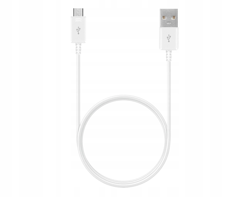 ORYGINALNY UNIWERSALNY KABEL PRZEWÓD MICRO USB SAMSUNG MICRO USB 1M Kolor biały
