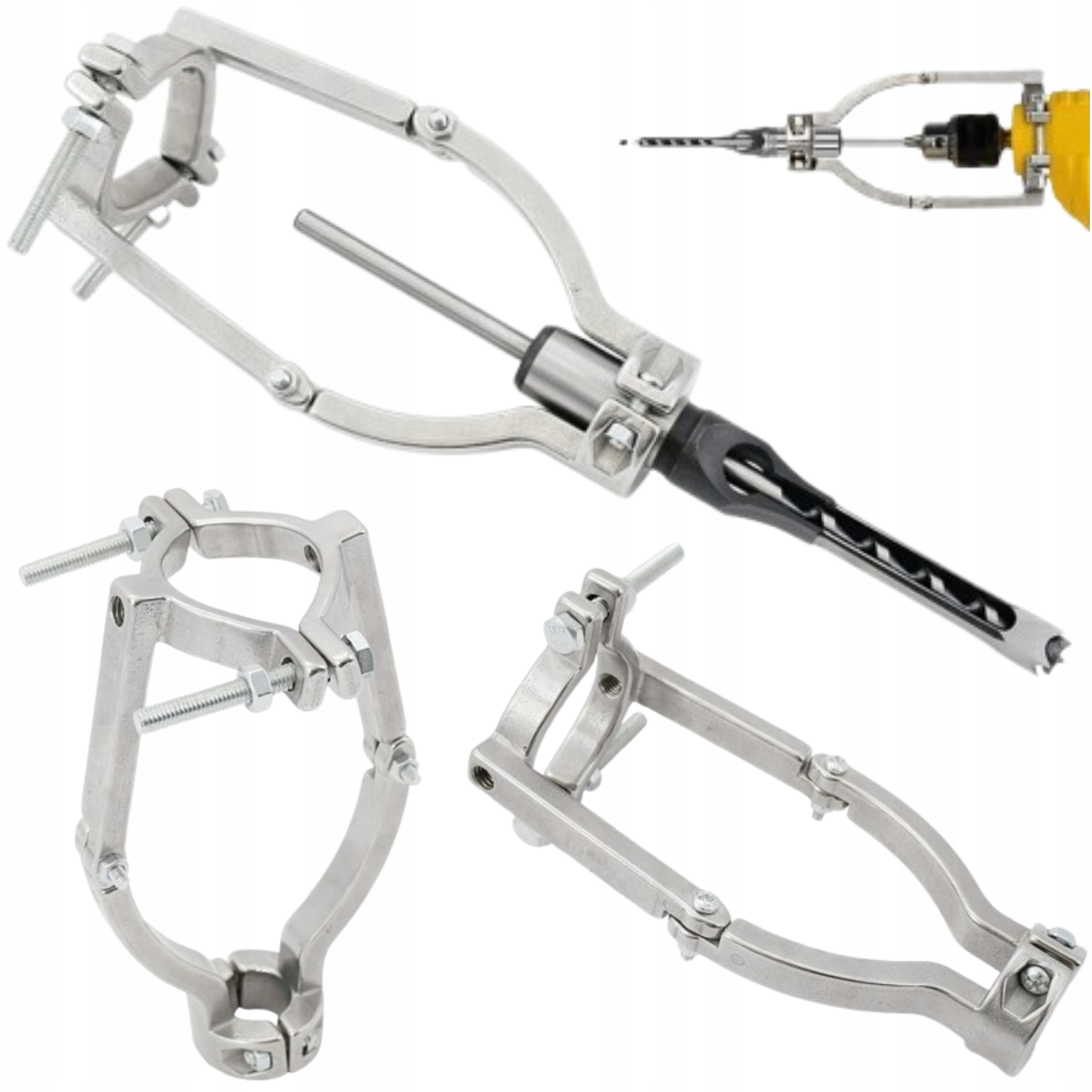 Adapter Do Wierteł Kwadratowych Do Wiercenia Otworów Na Wiertarkę 38 65mm