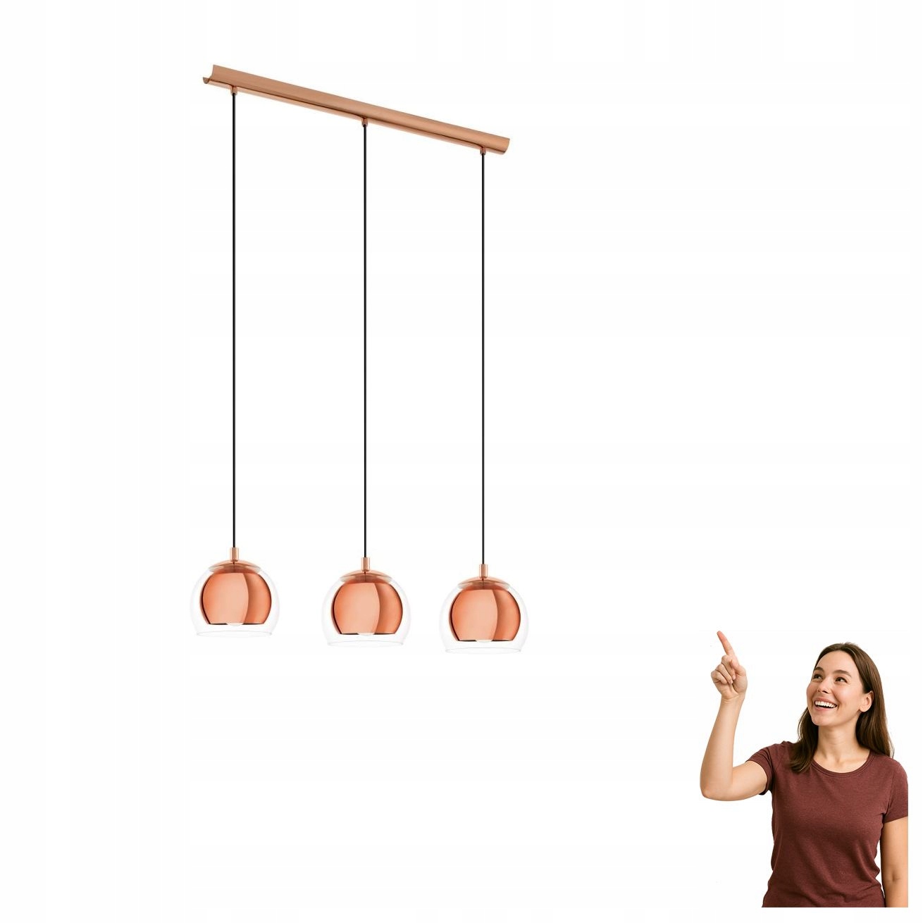 Závesná lampa Rocamar 94591 Eglo