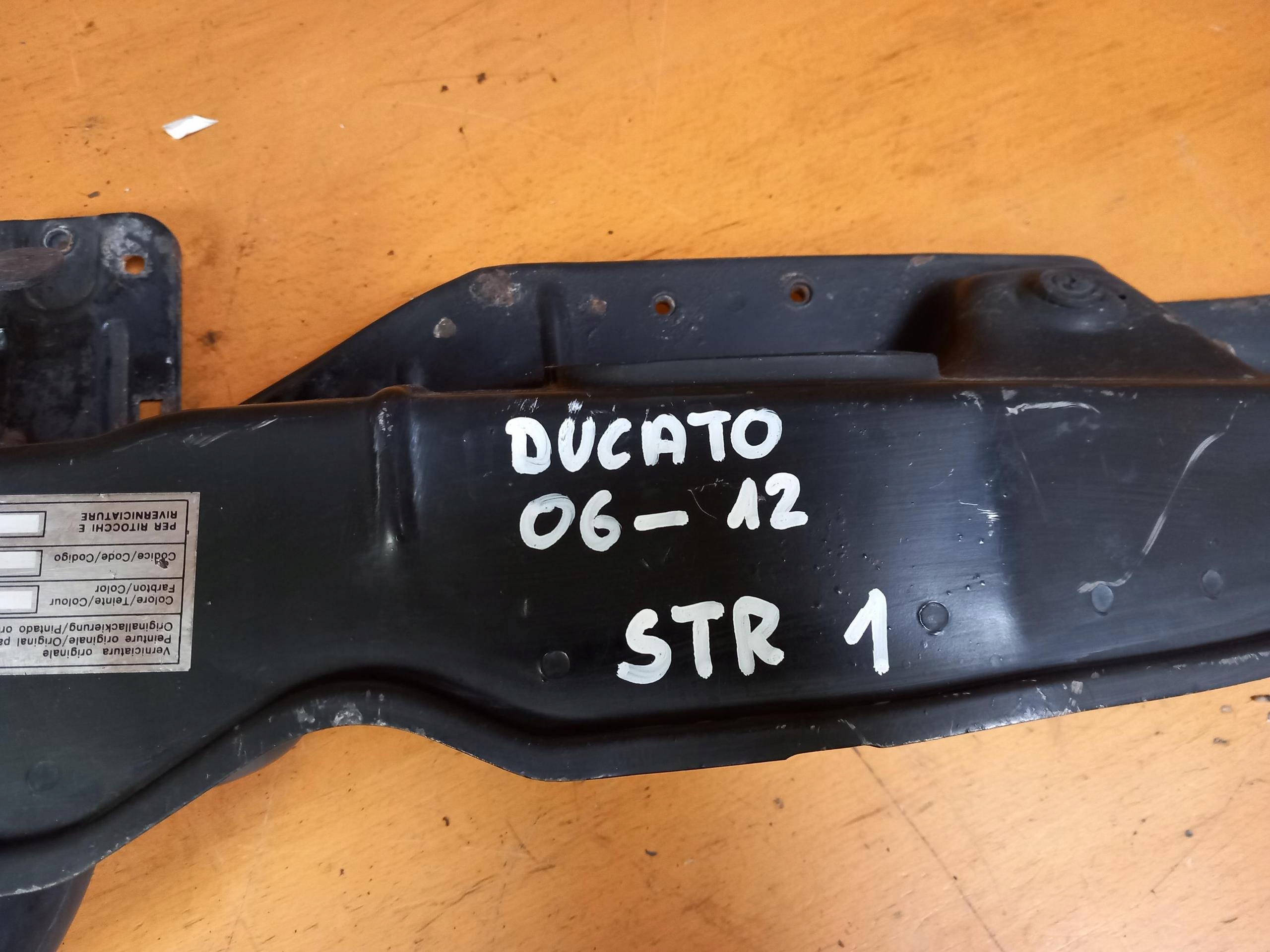 support panel for radiators pillar upper FIAT DUCATO III 06-12