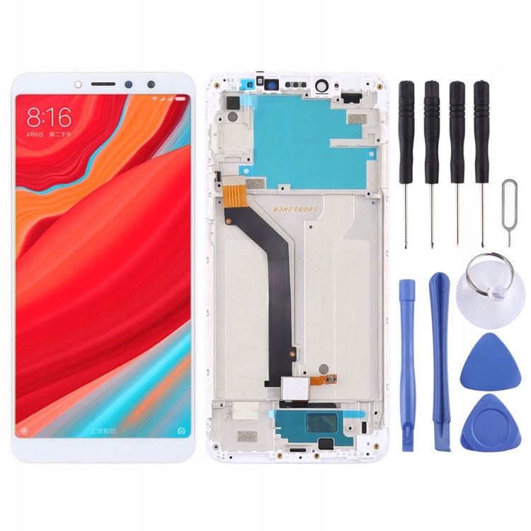 TFT LCD Screen for Xiaomi Redmi S2 / Y2 Digitizer Full Assembly with White
