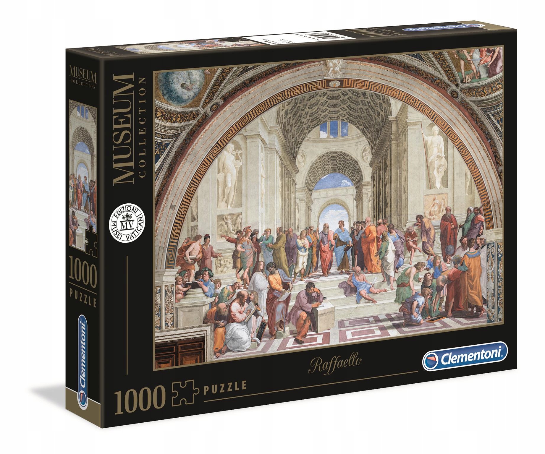 

Puzzle 1000 Museum Raffaello-Szkoła ateńska 39483