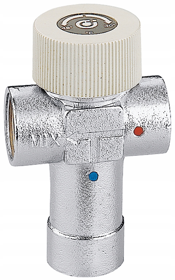 Caleffi Nastaviteľný Termostatický Zmiešavací Ventil Gw 3/4"