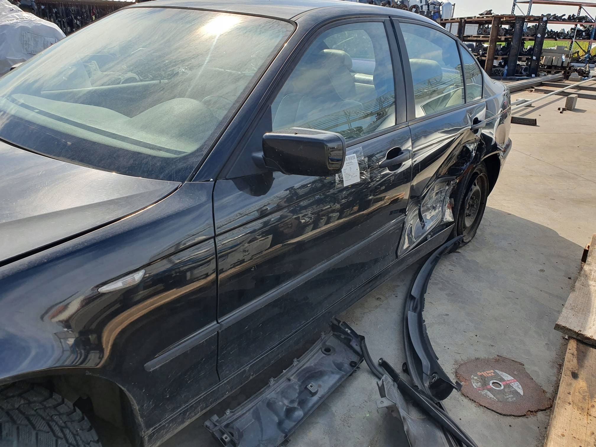 Tür links vorne BLACK SAPPHIRE BMW E46