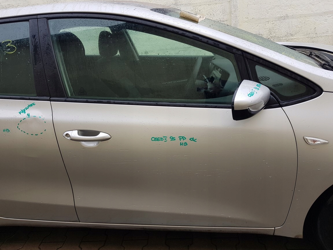 KIA CEED II DRZWI PRAWY PRZÓD PRAWE 9S 2012-