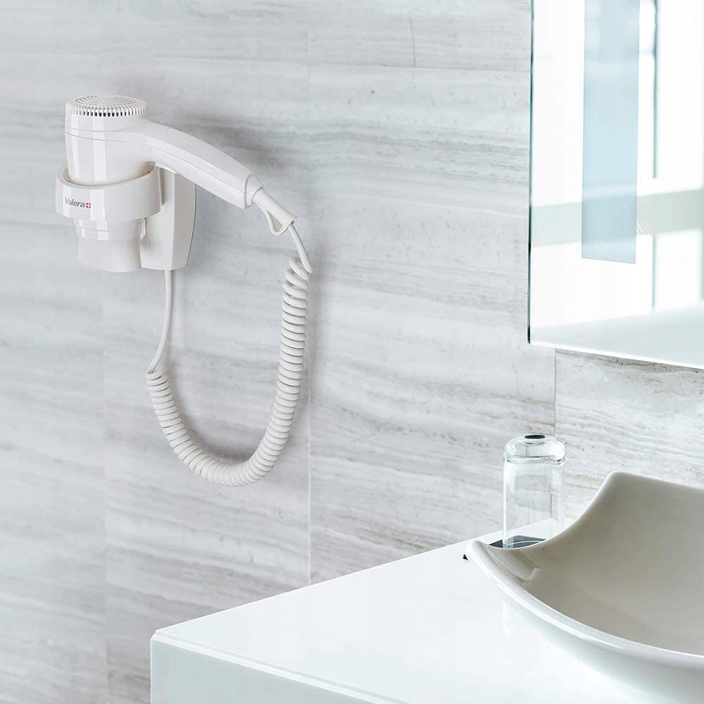 Suszarka hotelowa do włosów 1200 Executive Valera biała