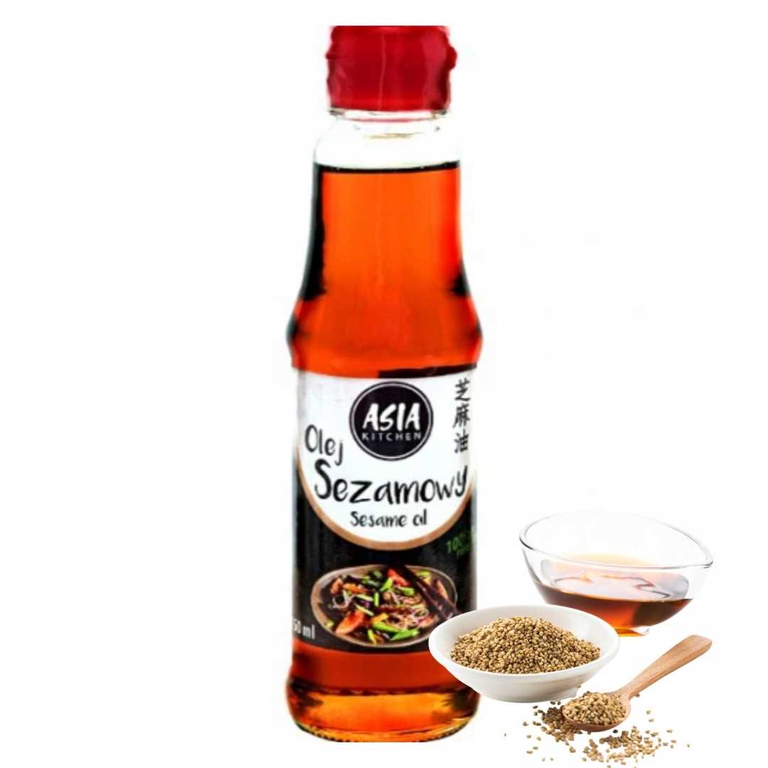 

Olej Sezamowy do Sushi 150ml 100% Asia Kitchen