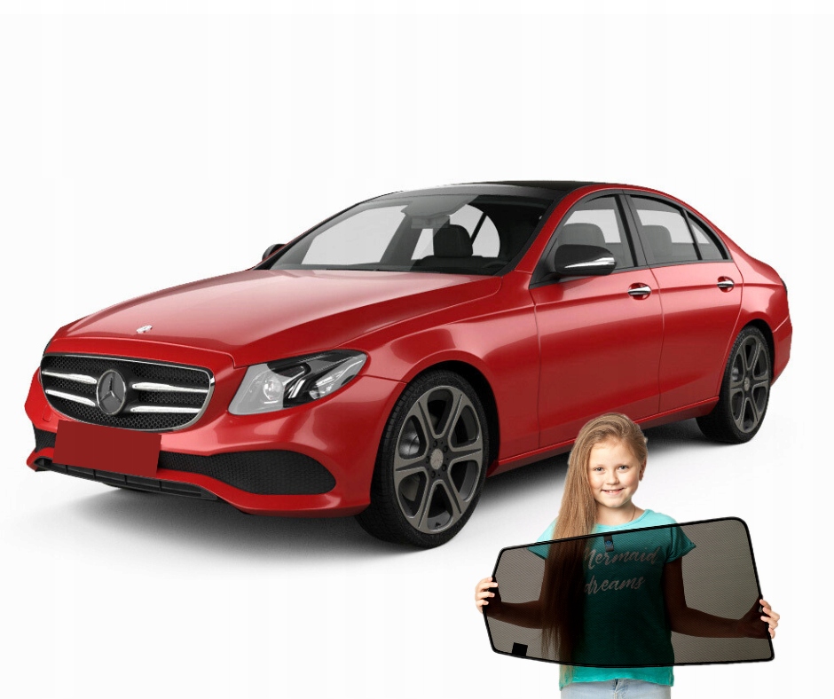 Záclony určené pro Mercedes-Benz E-class W213 sedan 2016-2023 RayStop