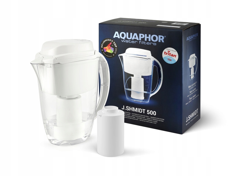 

Dzbanek Aquaphor J.Shmidt 2.8L+wkład JS500 biały