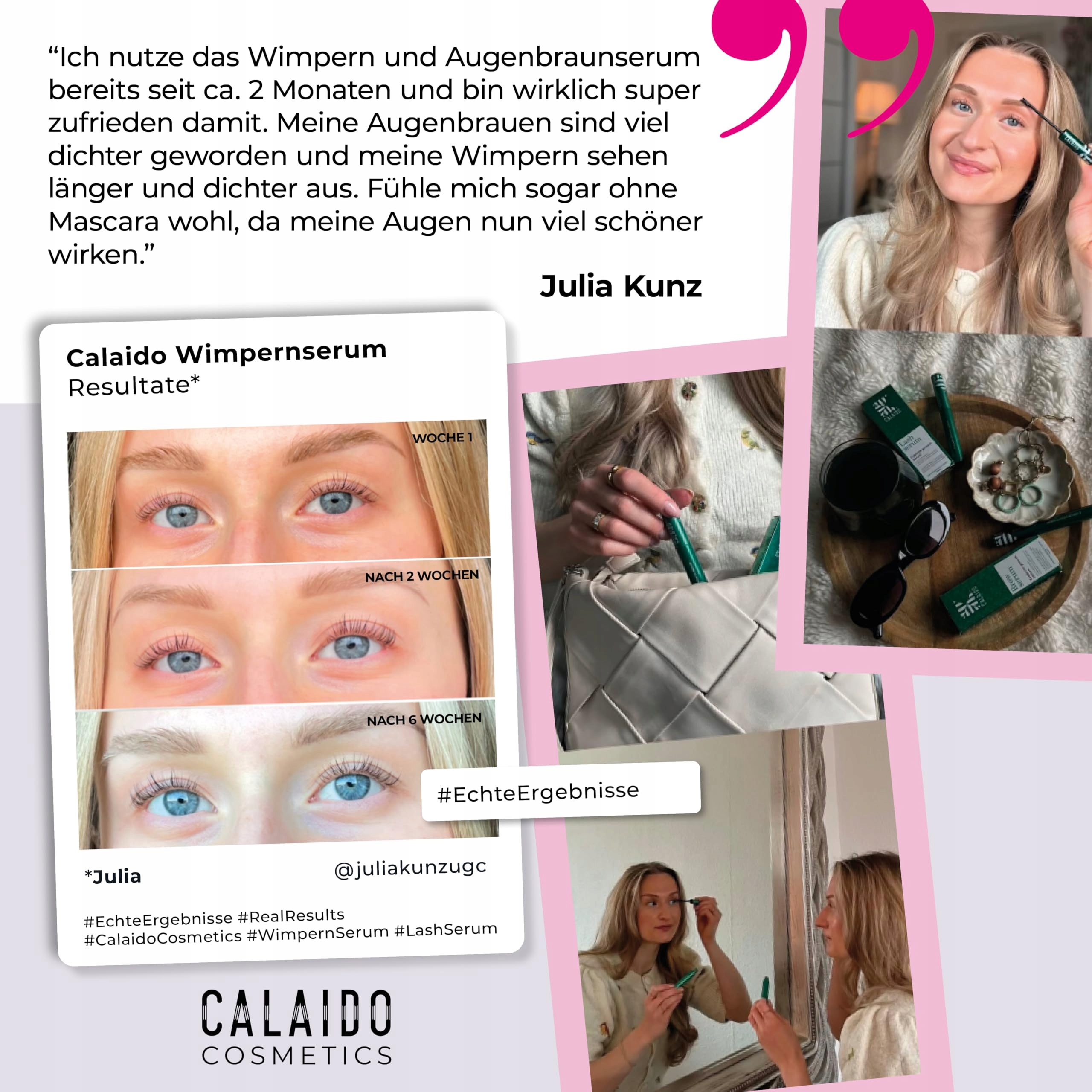 VEGAN WEGANICZNE SERUM DO RZĘS BEZ HORMONÓW NA WZROST RZĘS W 4-8 TYGODNI — miniatura 4