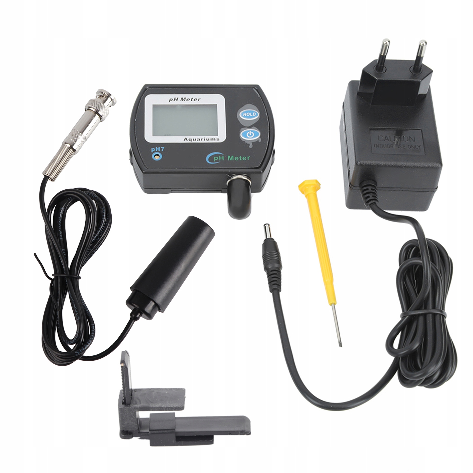 Levně LCD Měřič Tester pH Metr Vody Senzor