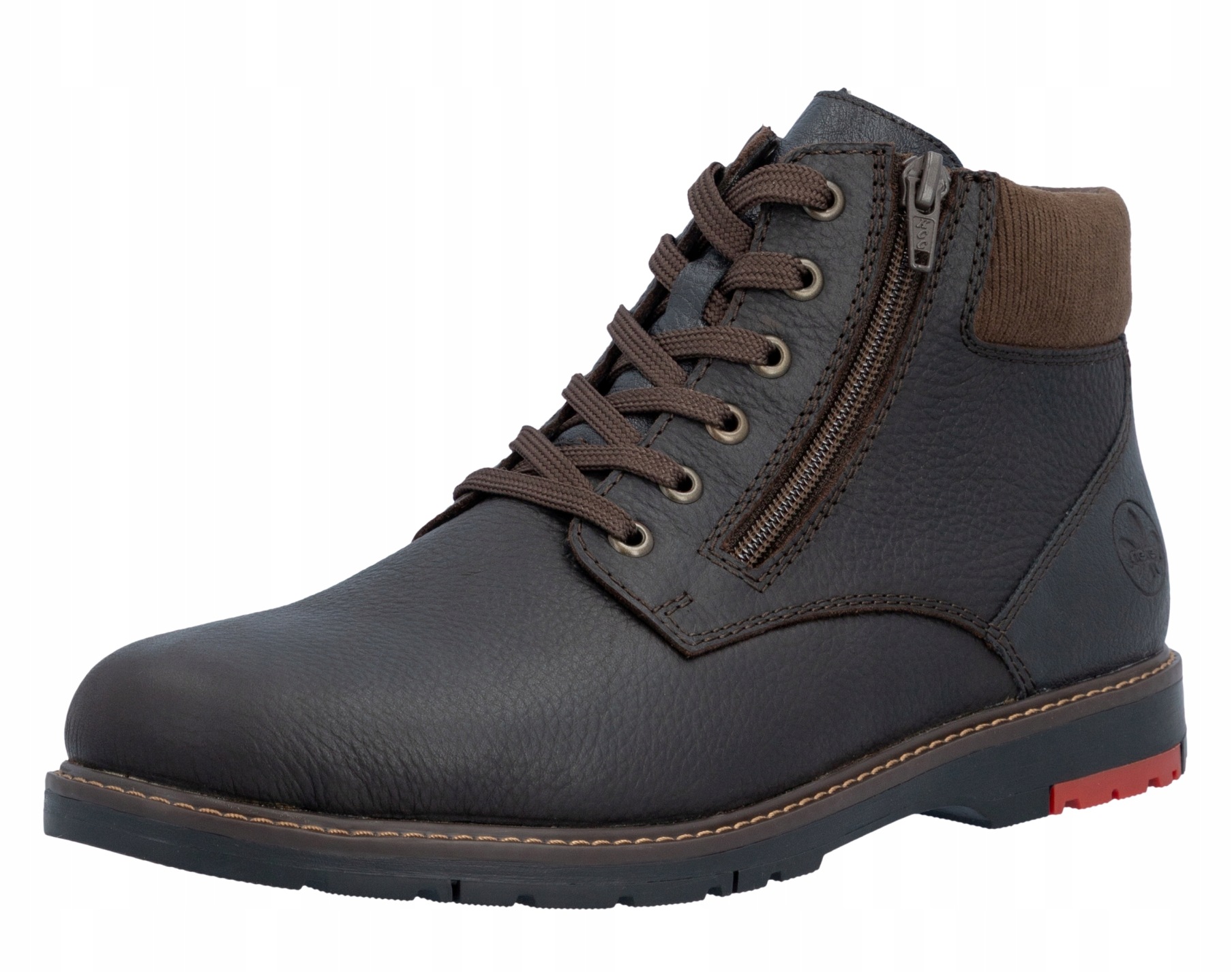 Rieker 10503-25 vel.45 hnědé boty kotníkové boty kotníkové boty Vlna