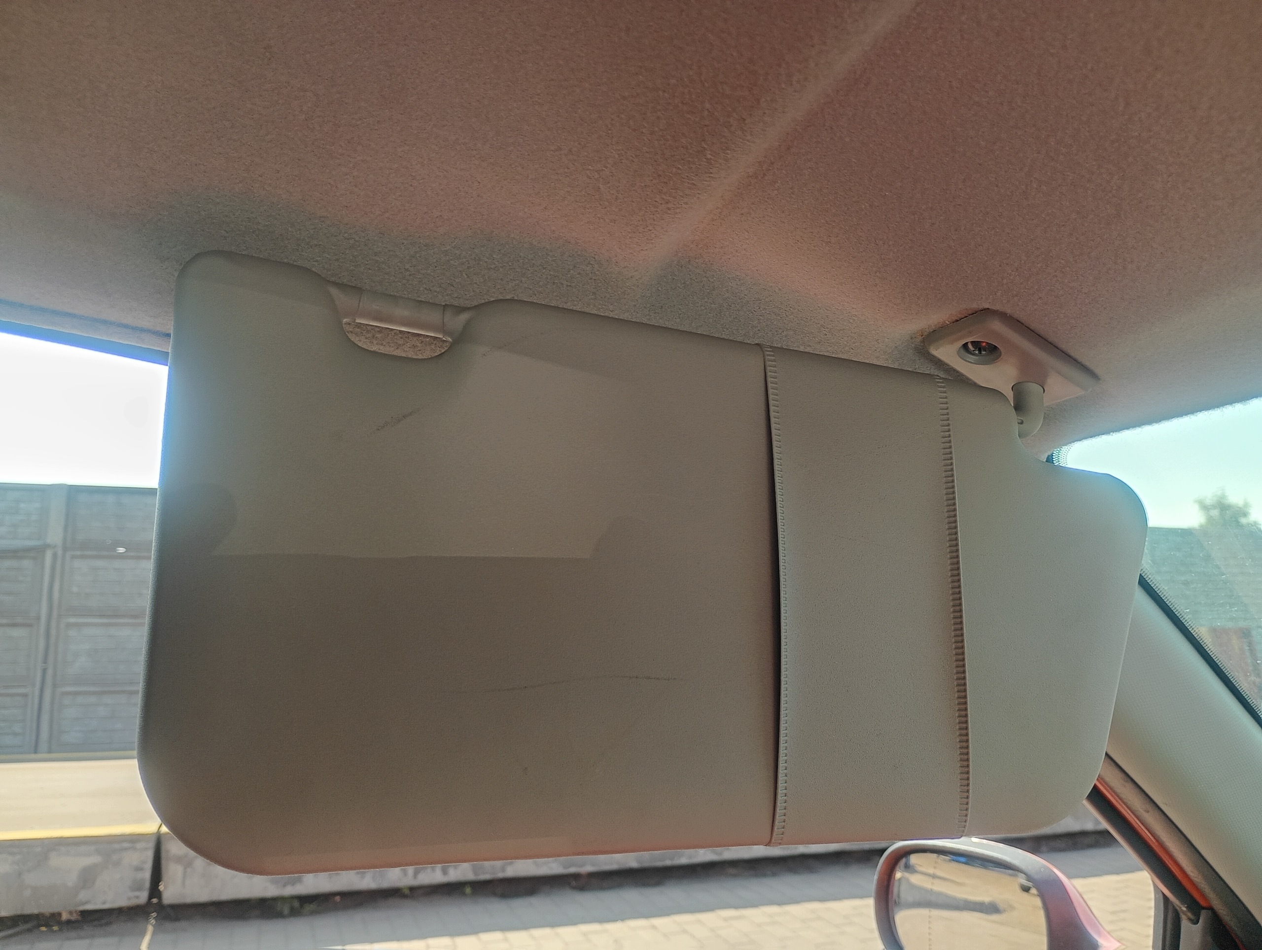 visor cover sun left driver´s Nissan Micra K12 03-10