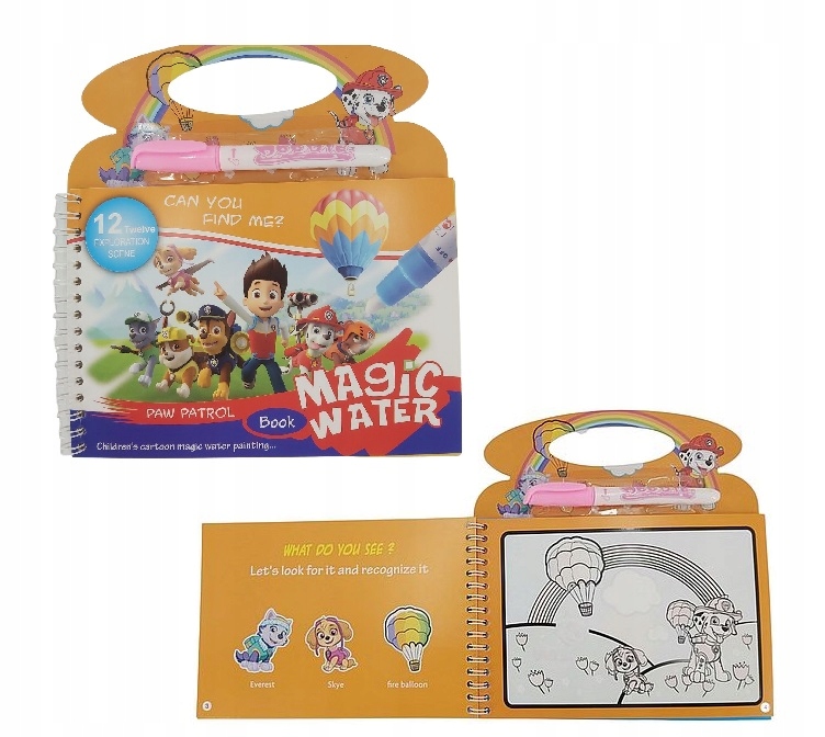 MAGIC WATER KOLOROWANKA WODNA PSI PATROL MAZAK Marka inna