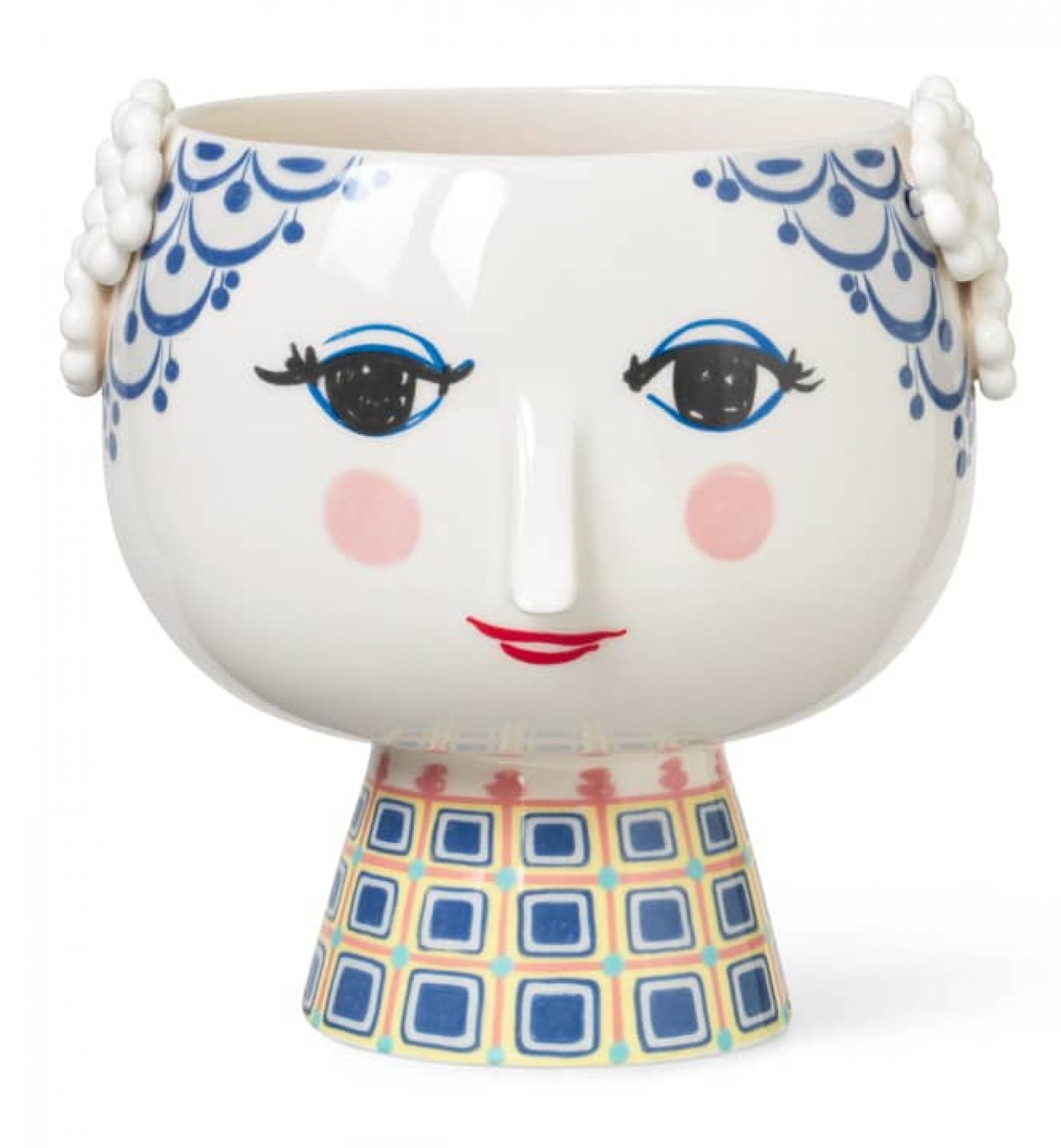 Bjørn Wiinblad Eva Obal Na Kvetináč na kvetináč 20 cm modrý