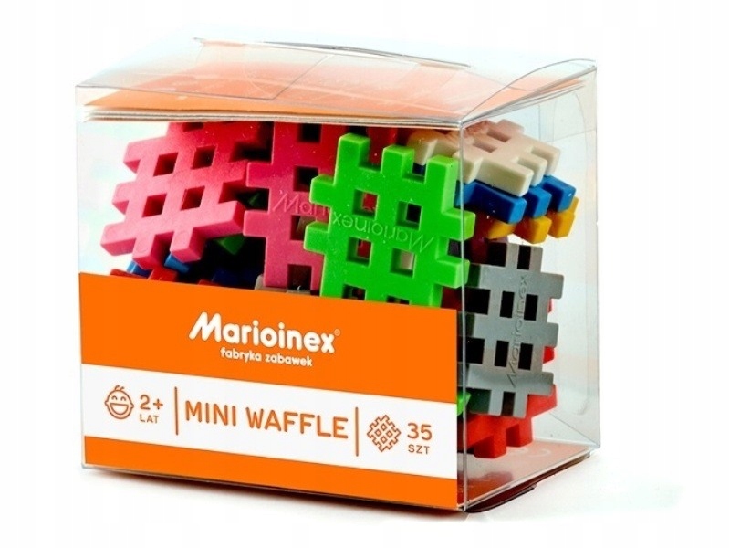 

Mini Waffle 35 El. Wafle Klocki Marioinex