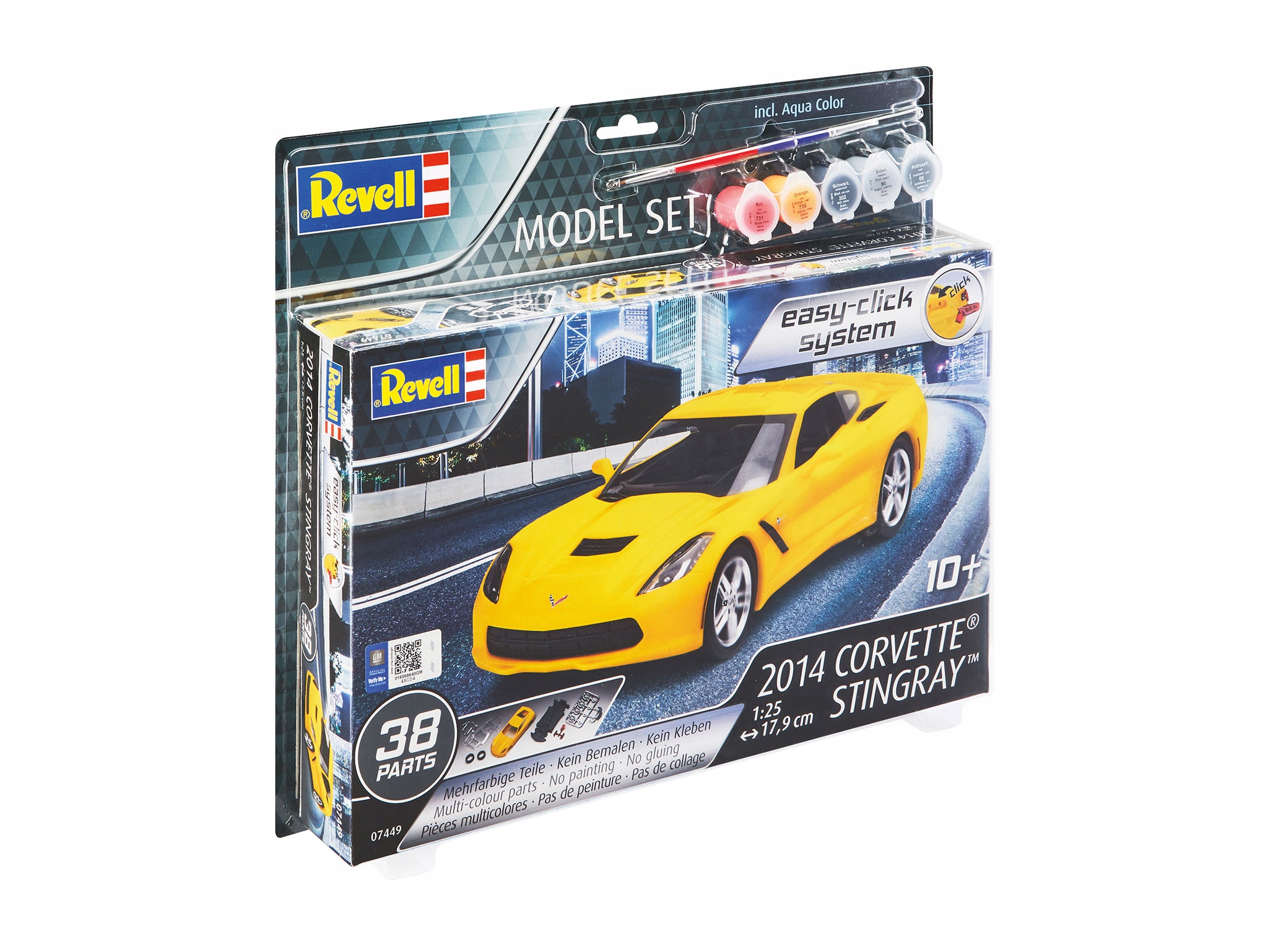 Model Ke Slepení Sada Corvette Stringray 2014
