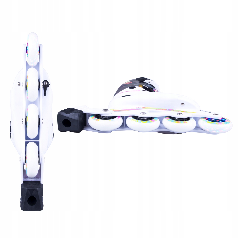 ROLKI WORKER REGULOWANE świecące kółka S 30-33 Marka Worker