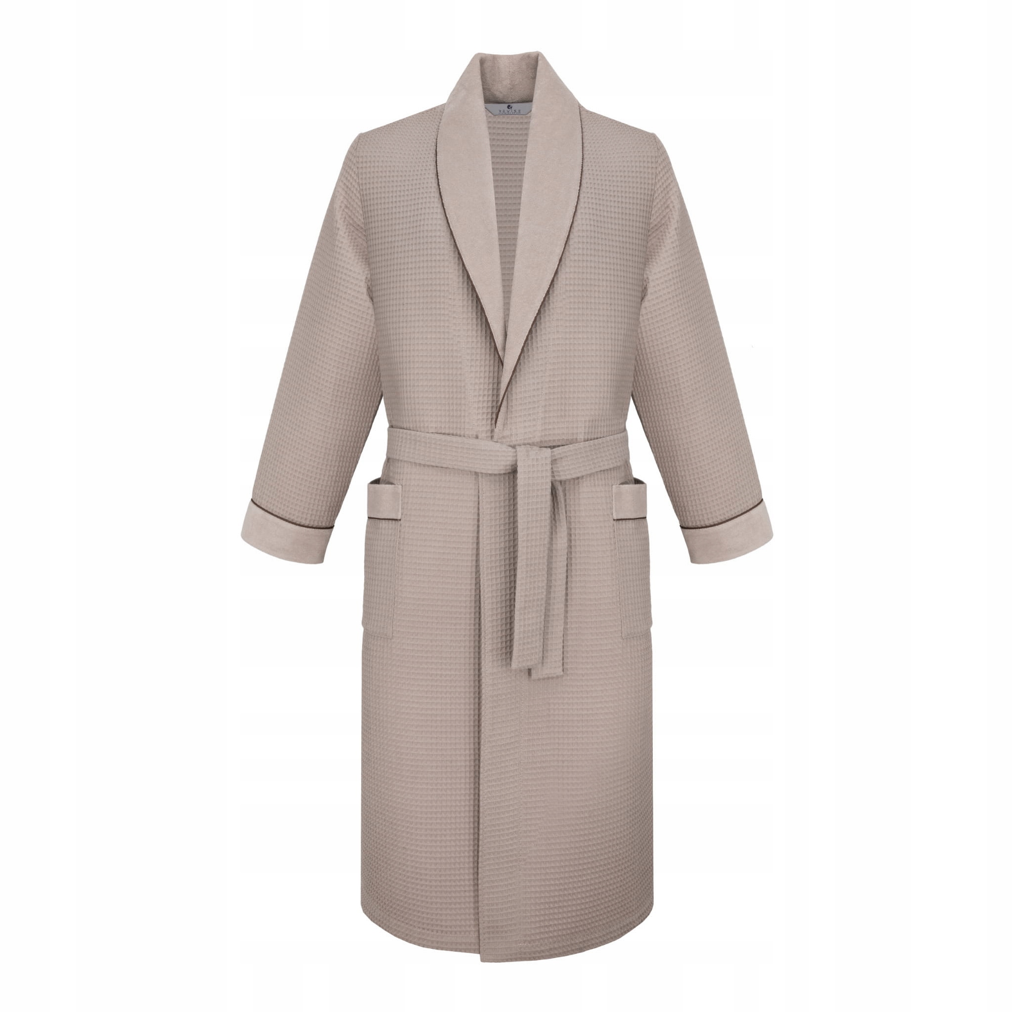 Revise RE-519 Pánský župan 100% bavlna béžová barva XXXL