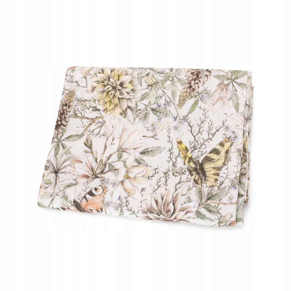 Delikatny otulacz bambusowy 150x160cm Makaszka