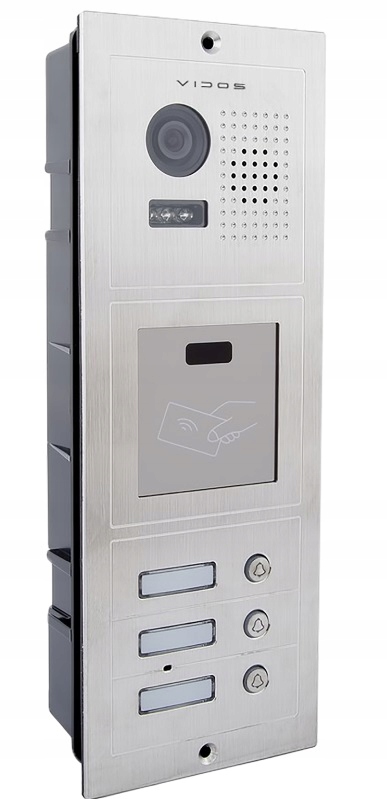 Bránová stanica Rfid Vidos S603-A2 Led Ir 1/3″ farba Objektív 3,6 mm