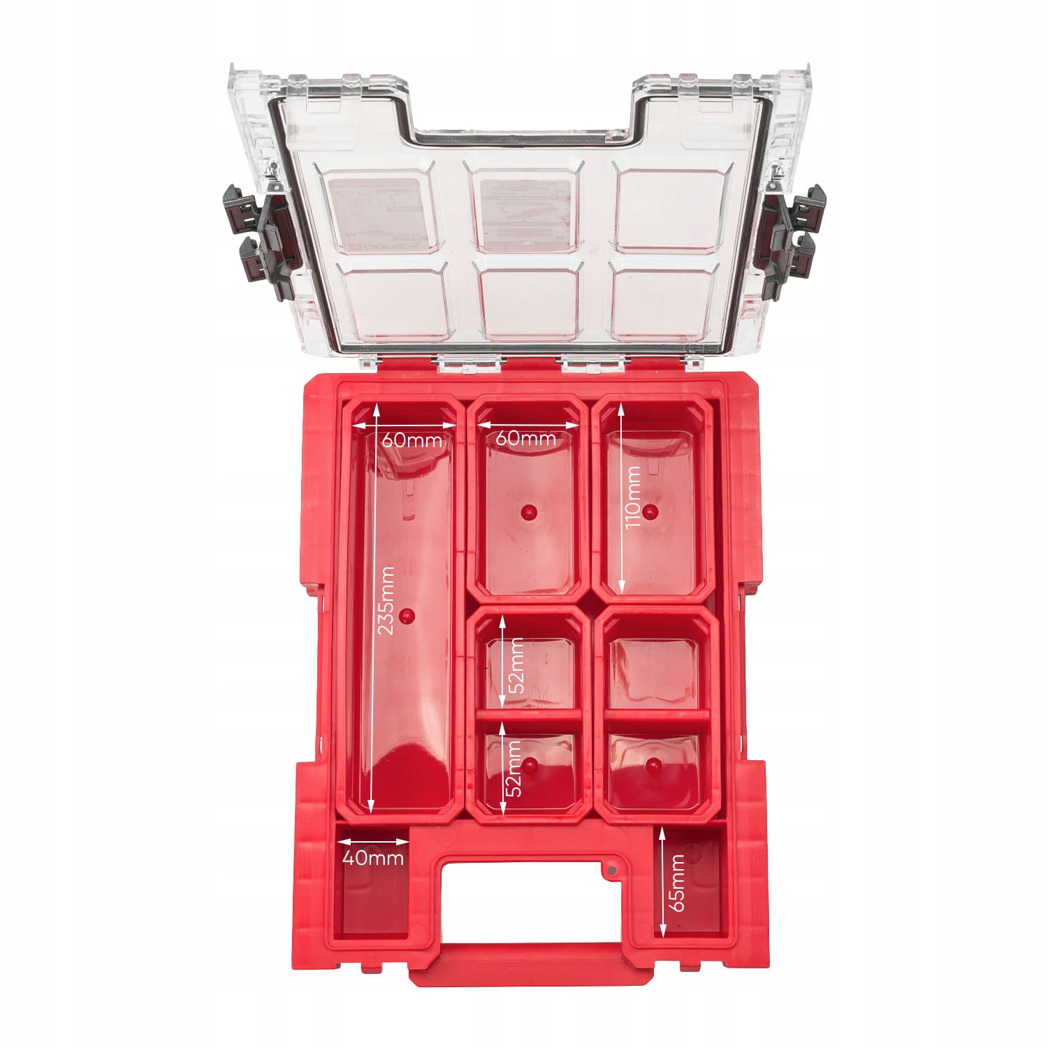 Modułowy organizer narzędziowy QBRICK RED M Kod producenta ORGQMPCZEPG0011
