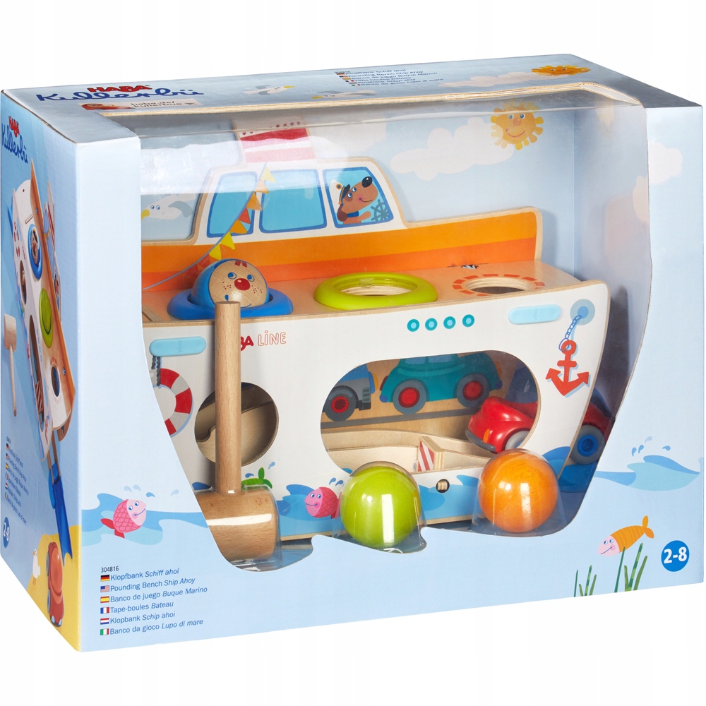 Kulodrom Kullerbü Przebijanka Statek HABA od 2 lat