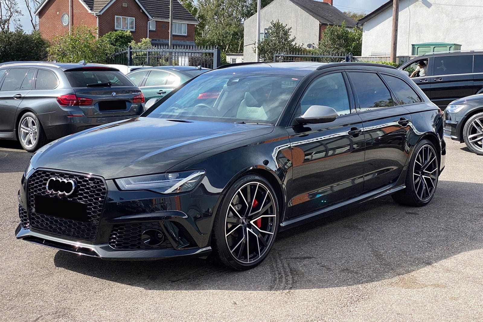 AUDI A6 15-18 BODY KIT PAKIET STYLIZACYJNY NA RS6 Producent części Inny