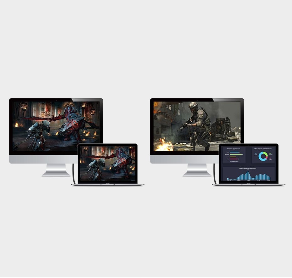 Kabel przewód DisplayPort 1.2 4K 2m czarny Złącza DisplayPort - DisplayPort