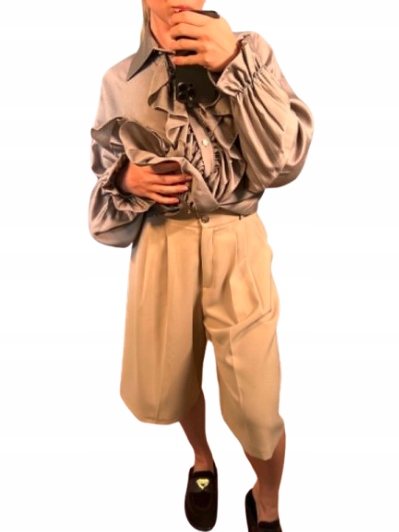 Lady Drama Kraťasy Culotte Béžová 3 (L/XL)