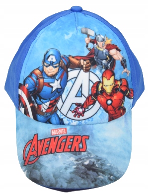 

Czapka z daszkiem Avengers Marvel 52 Ochrona UV30+
