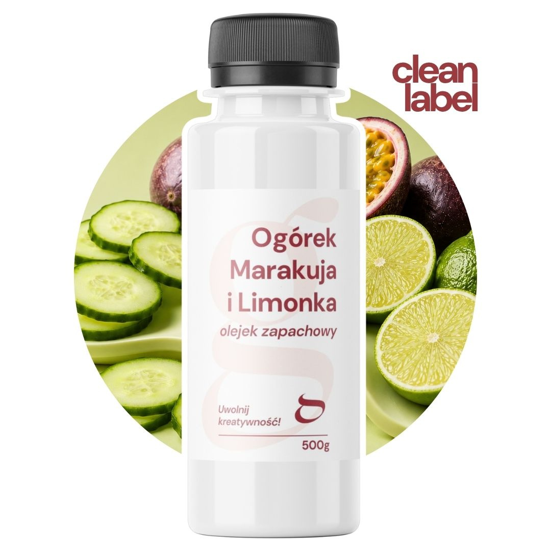 Vonný olej Okurka Marakuja A Limetka pro svíčky a mýdlo 500 g