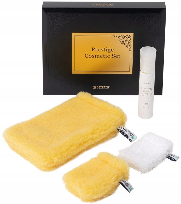 Raypath Prestige Set Zestaw kosmetyczny do mycia peelingu ciała domowe Spa