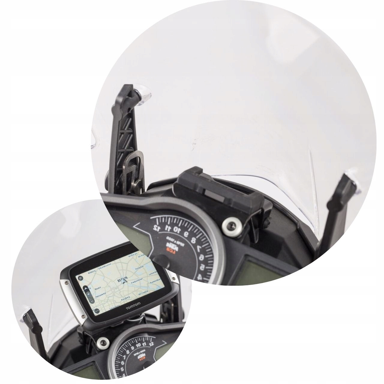 Držiak Gps V Kokpite Sw Motech Cockpit Gps Mount