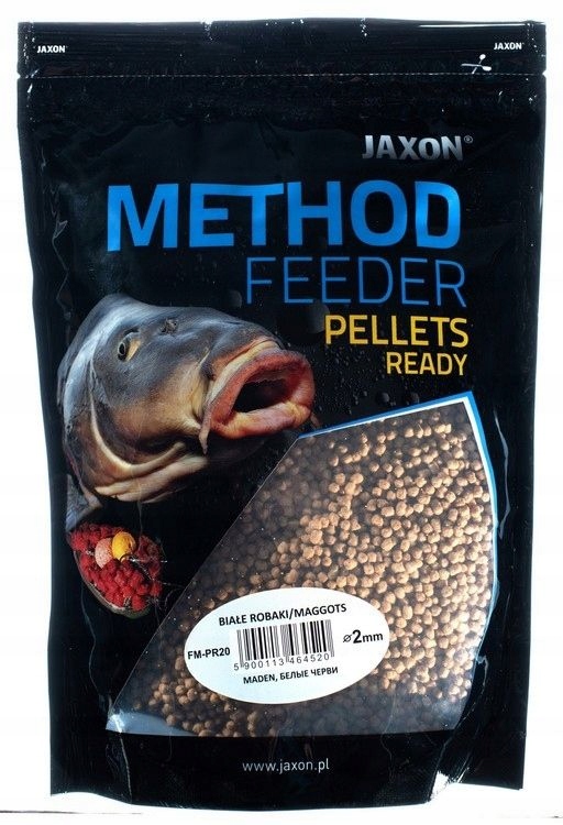Pellet Jaxon Method Feeder Ready 2mm Białe Robaki