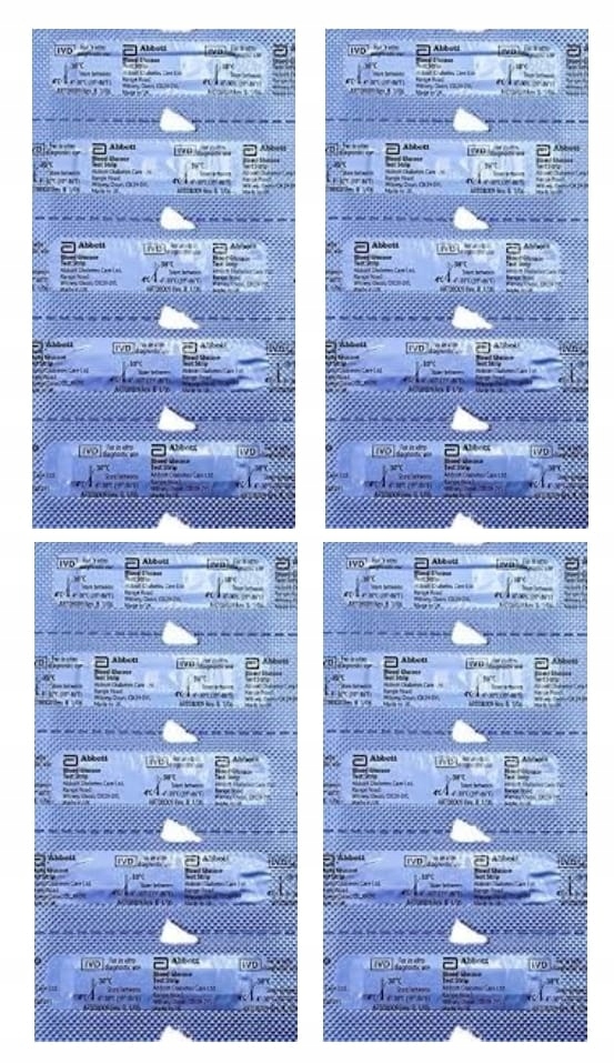 

20 Szt Paski Do Glukozy Cukru Optium Xido