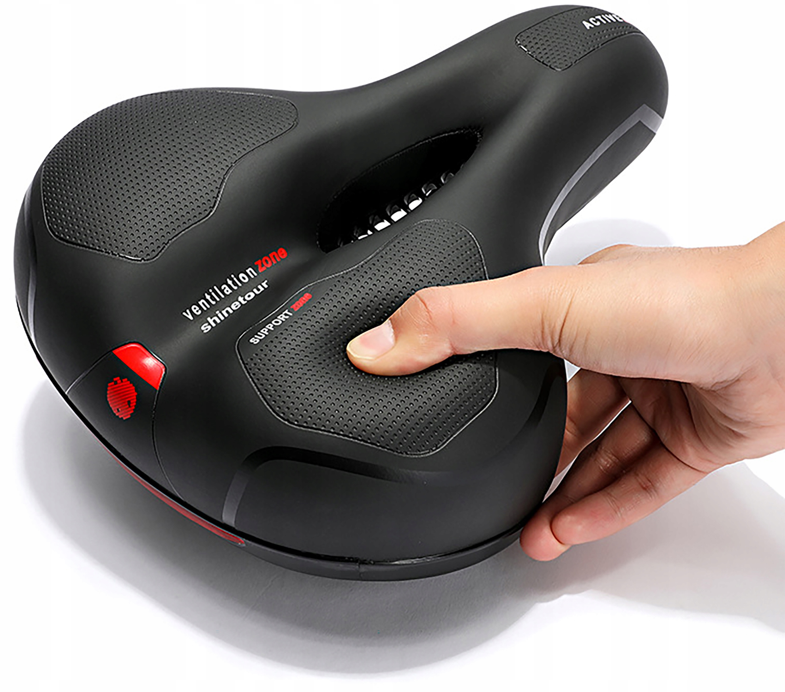 Wodoodporne i oddychające siodełko do roweru