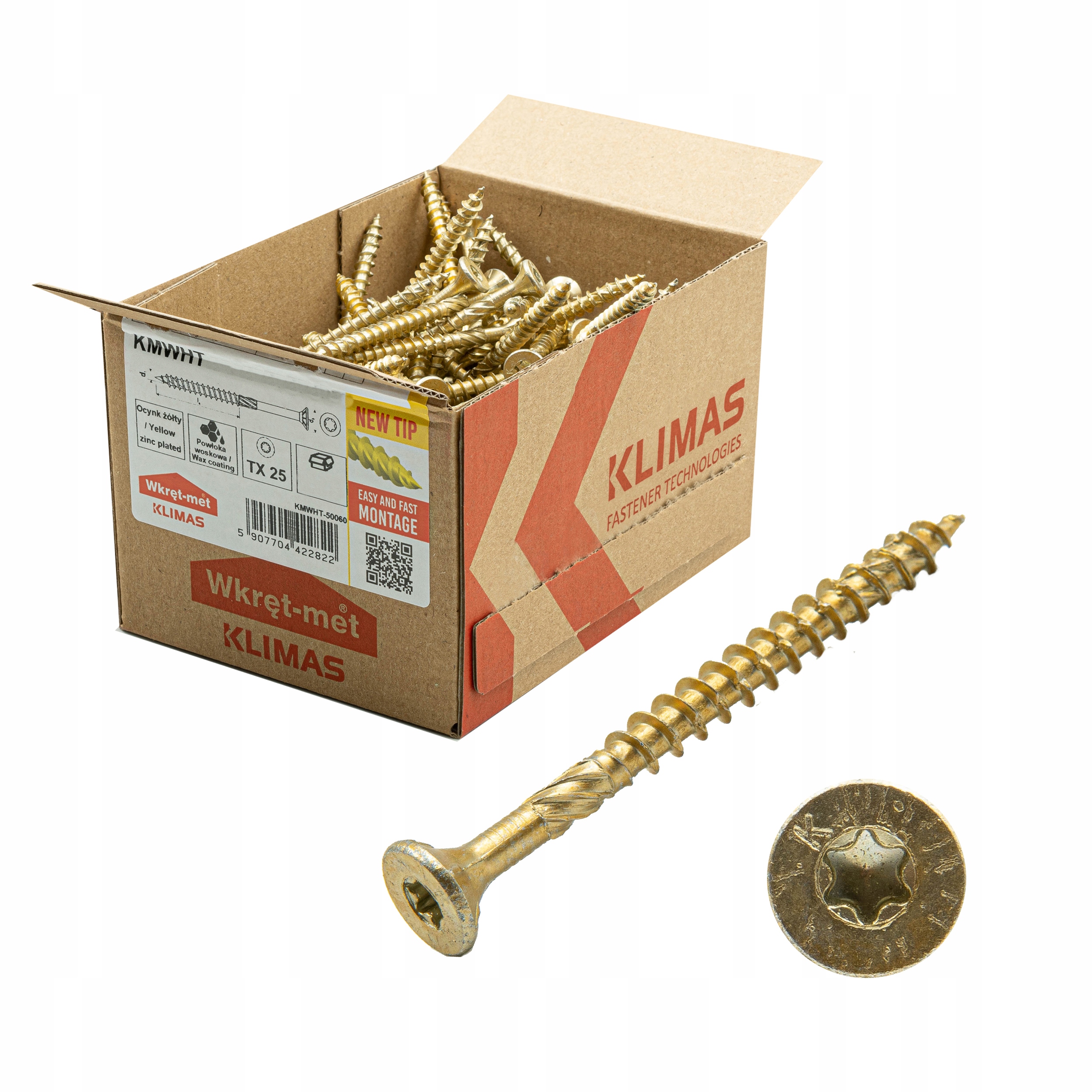 WKRĘTY DO DREWNA 10x340 TORX 25 szt.