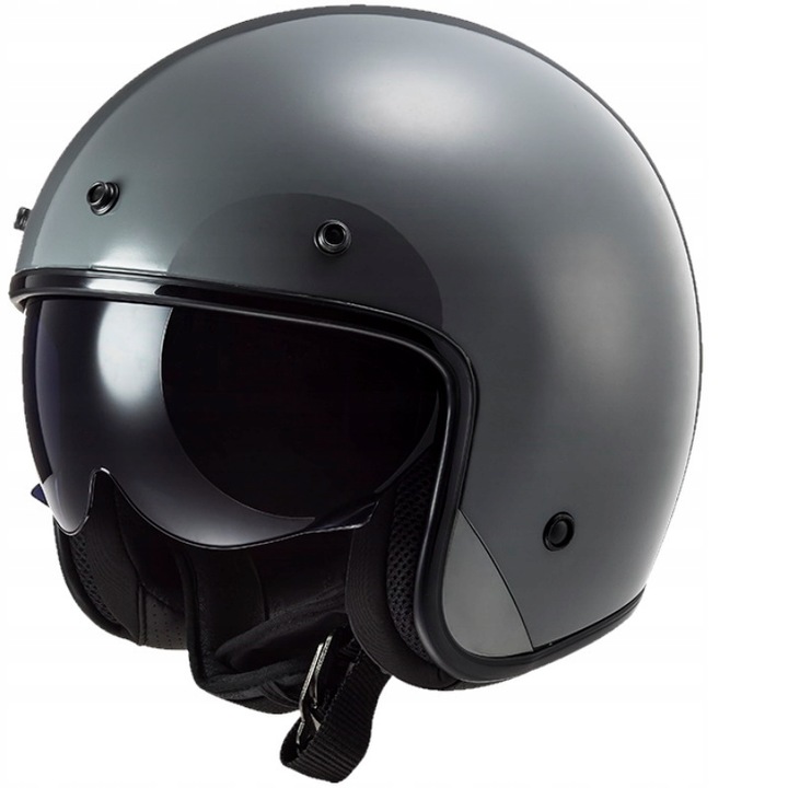 Kask otwarty Jet retro LS2 BOB II Nardo Grey XXL