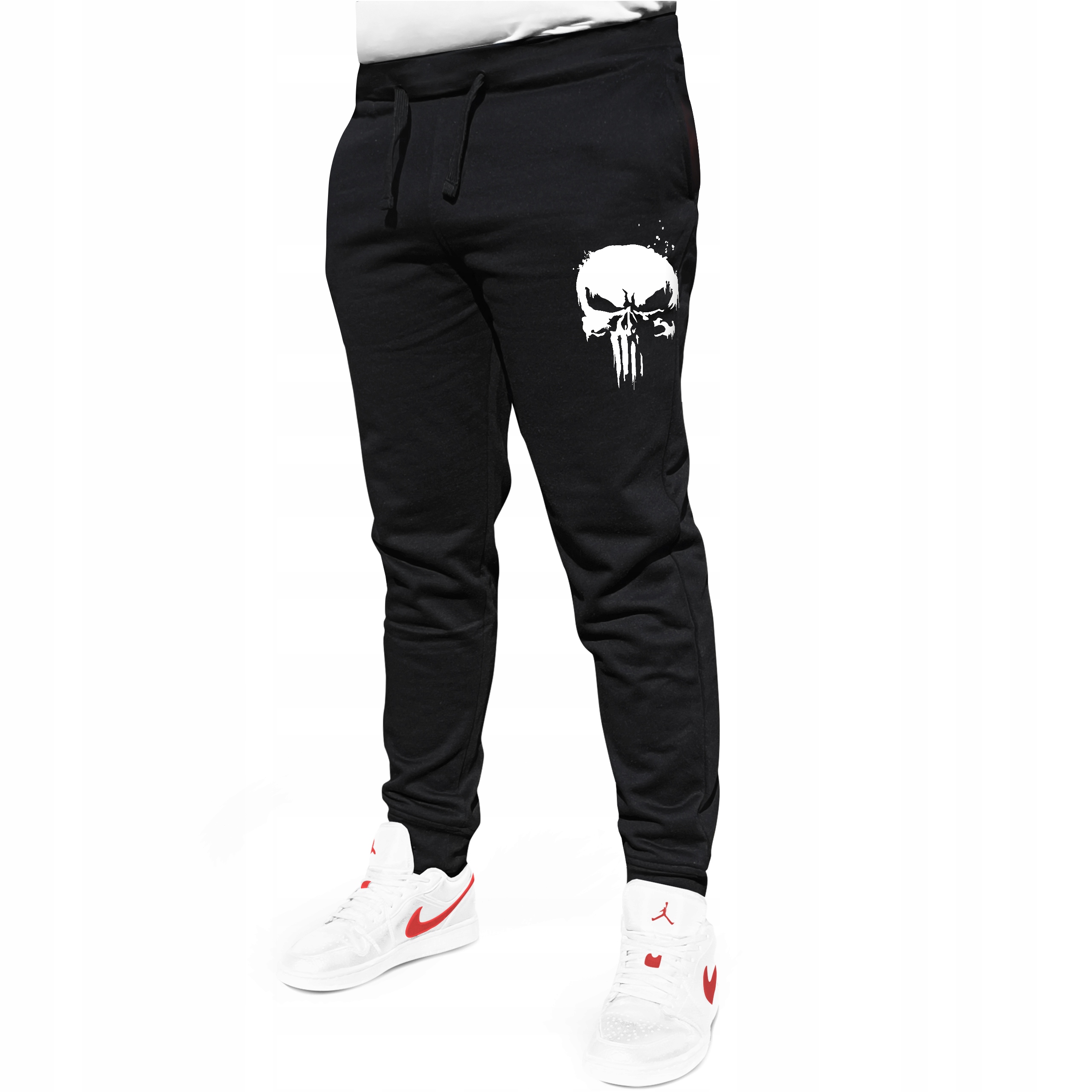 

Spodnie Męskie Dresowe Punisher Puniszer Czacha M