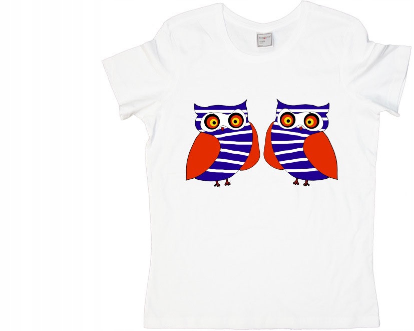 

Damska Marynarski Styl Stylowe Sowy Sowa m8a