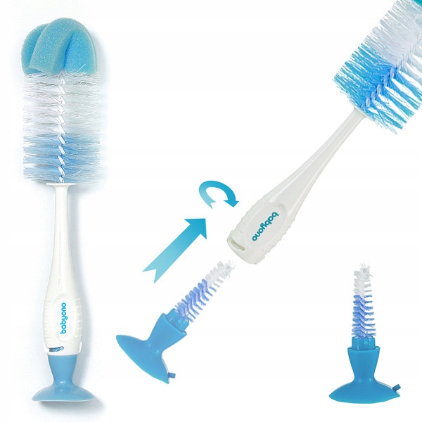 BabyOno SZCZOTKA Z PRZYSSAWKĄ do butelek smoczków EAN (GTIN) 5901435408964