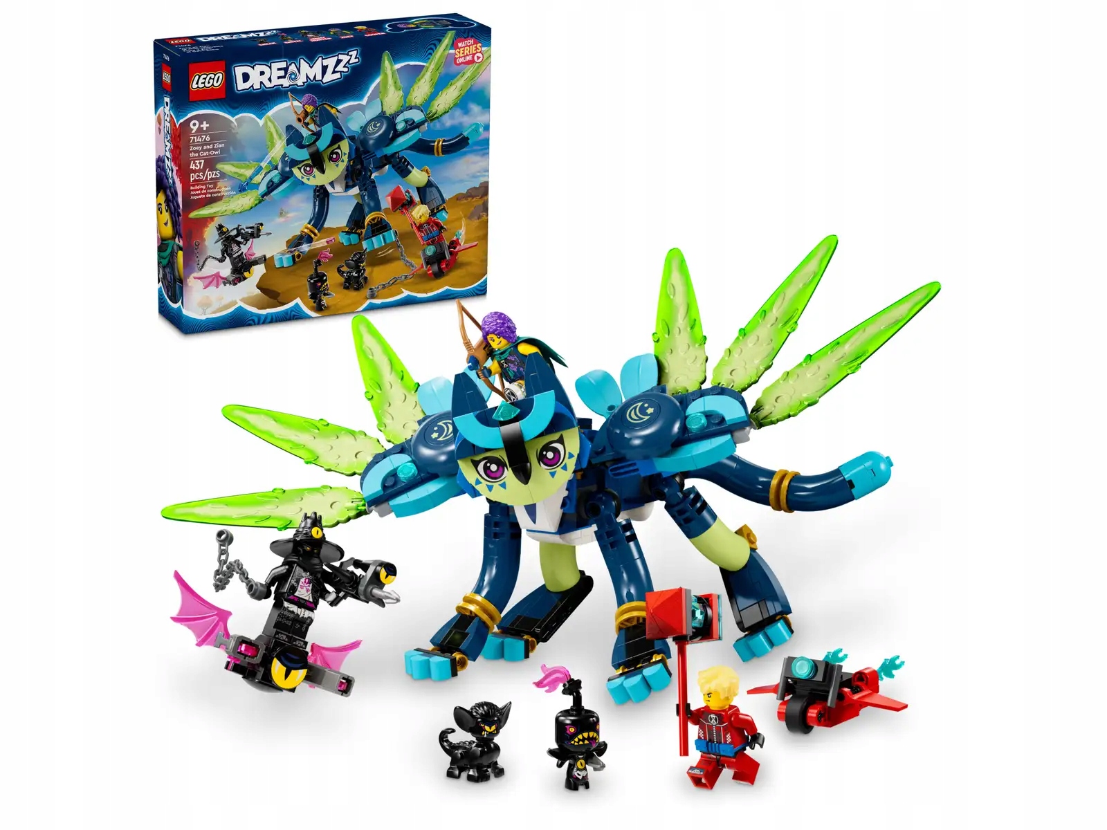 Lego Dreamzzz 71476 Zoey a sowokot Zian