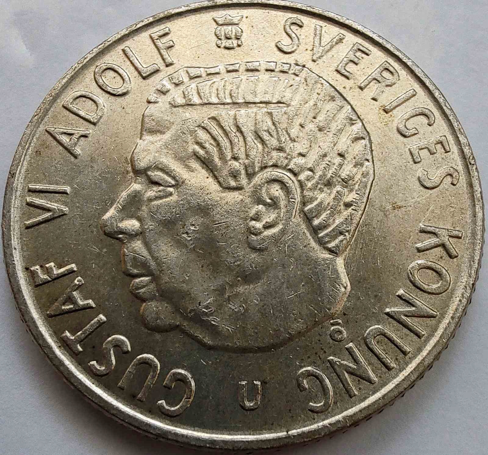 2143 - Szwecja 2 korony, 1965 ag