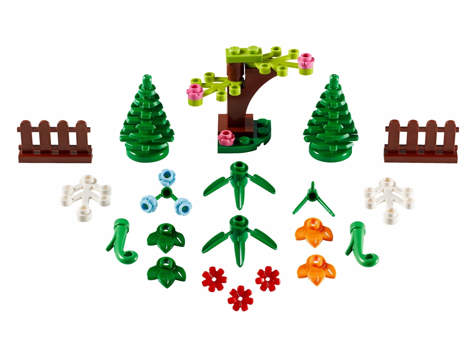 LEGO xtra Akcesoria Botaniczne CHOINKA KWIAT 40376 Marka LEGO