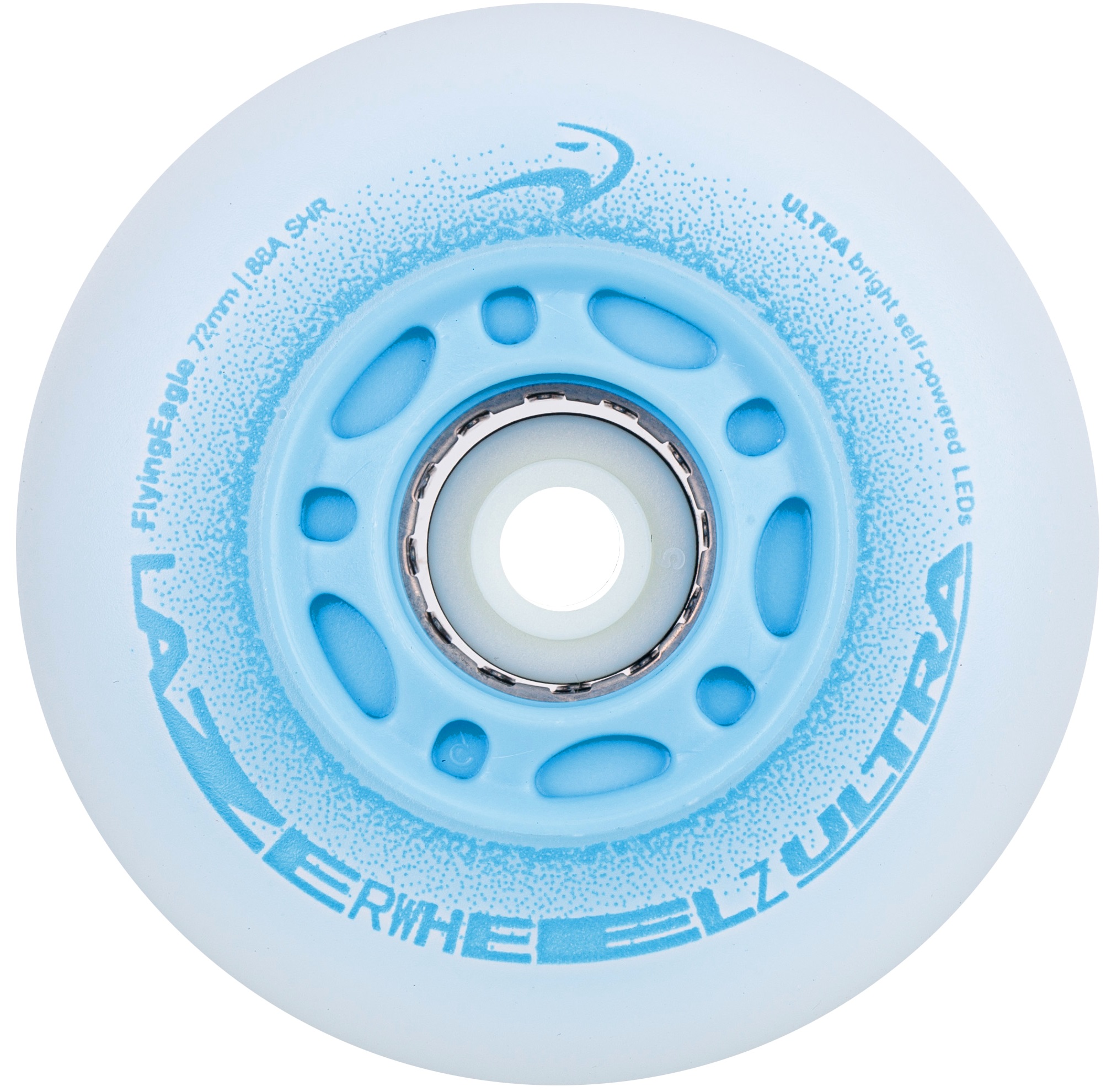 Led Kółka do Rolek Flying Eagle Lazerwheelz Ultra 80 mm/88A 4 szt niebieski