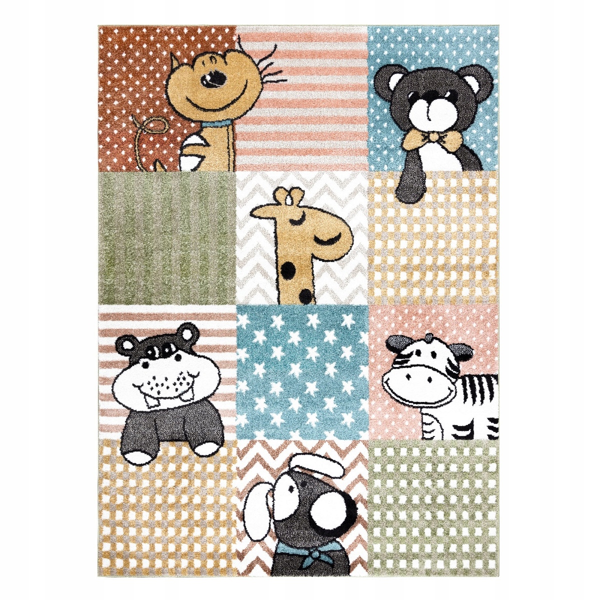 120x170 Detský kusový koberec Fun Pets multi