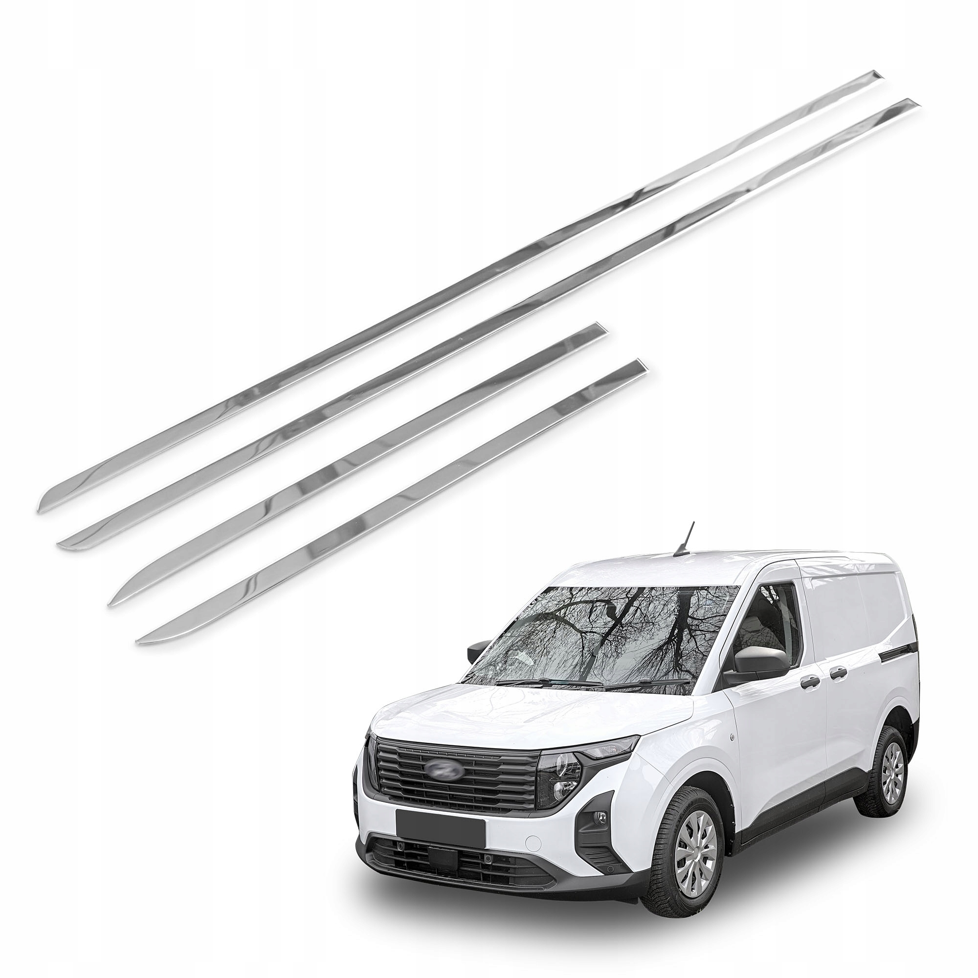 Bočné lišty dverí pre Ford Transit Tourneo Courier 2023-